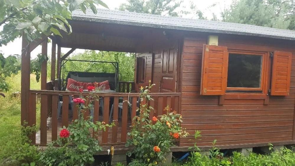 Hotel Domek letniskowy w zieleni blisko jeziora średzkiego Środa Wielkopolska Zewnętrze zdjęcie